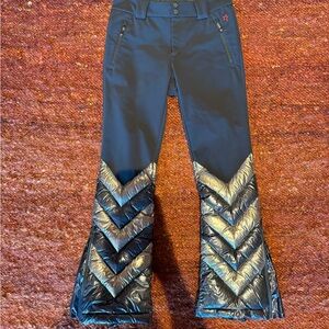 Perfect Moment metallic Flare Pants snow pants